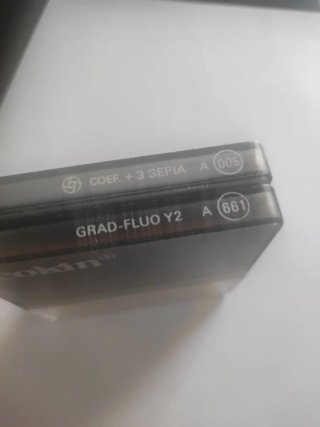 Set 2 Filtros Cokin Grad FluoY2 y Sepia