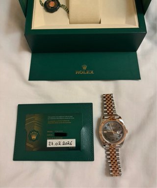 Rolex Datejust 41 Wimbledon Jubilee Rose Gold