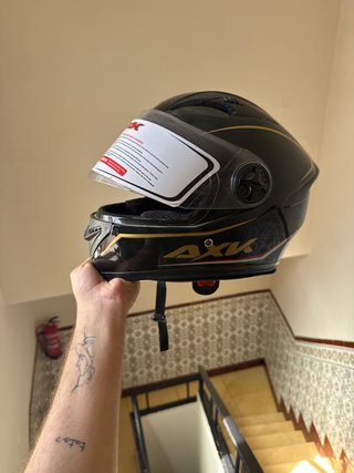 Casco Moto Axxis Draken Talla XL