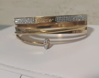 Pulsera inspiración "Cartier" Acero Inoxidable