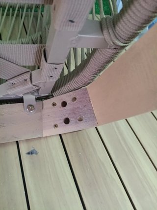 Sklum Sillón de jardín en madera acacia y cuerda