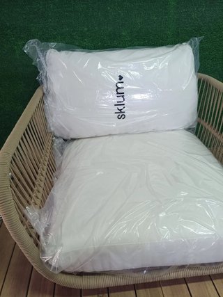 Sklum Sillón de jardín en madera acacia y cuerda