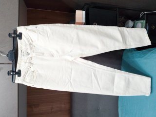 TERK Jeans bianchi taglia 38