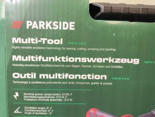 PARKSIDE  Multifuncional 310W Eléctrica