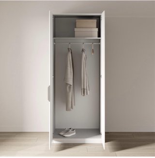 URGE SOLO HOY!! Armario Multiusos Blanco 2 puertas