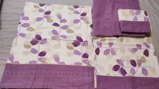 Juego de sábanas de franela para cama 1'50