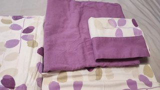 Juego de sábanas de franela para cama 1'50