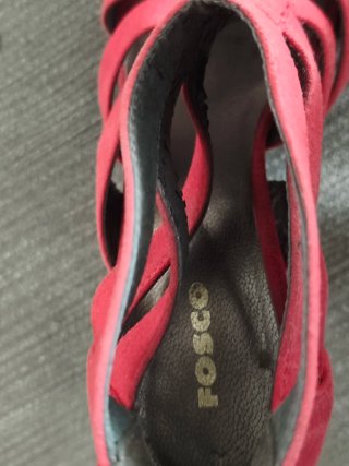 Sandalias Rojas Fosco
