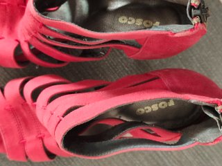 Sandalias Rojas Fosco