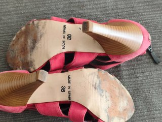 Sandalias Rojas Fosco
