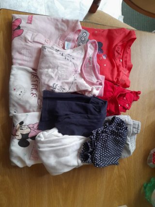 Lotto abbigliamento bambina 92-102 cm varie Marche