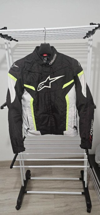 Chaqueta Moto Alpinestars Negra