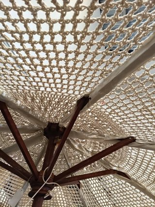 Sombrilla Tongariki SKLUM Teca y Tela de 220 cm
