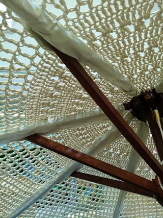 Sombrilla Tongariki SKLUM Teca y Tela de 220 cm