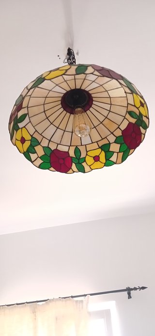 Lámpara de Techo Vintage Estilo Tiffany