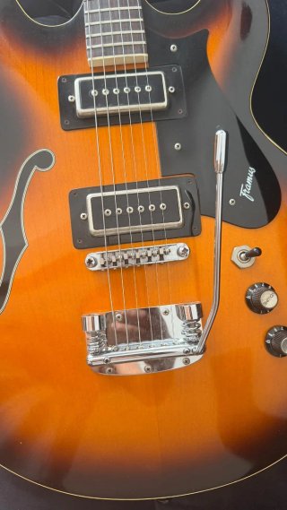 Guitarra RECOPILACIÓN Vintage Framus Atlantik 4