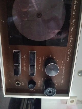 Amplificador JVC ECA-102 Vintage