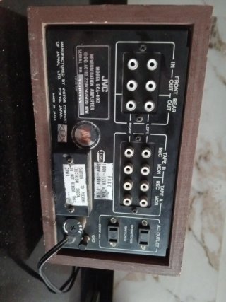 Amplificador JVC ECA-102 Vintage