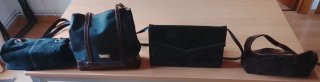 Lote de 4 bolsos variados