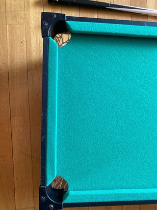Mini mesa de billar con accesorios