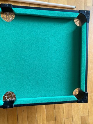Mini mesa de billar con accesorios