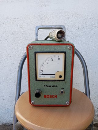 Medidor Humos Bosch EFAW 68A Vintage Años 70