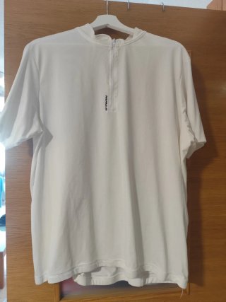 Maillot de Ciclismo B'Twin Blanco
