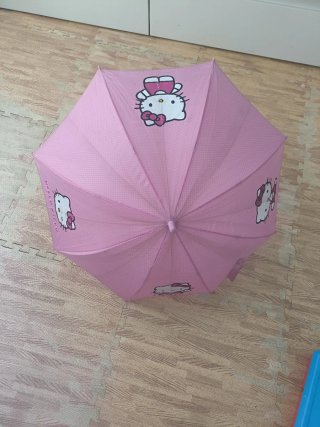 Paraguas Hello Kitty Rosa