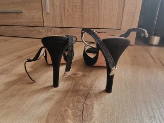Zapato de Tacón Tapins Negro