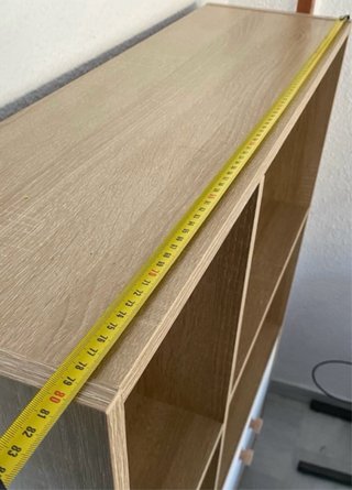 Estantería/Mueble con baldas y armario