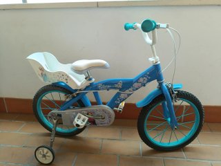 Bicicleta Frozen Niña 4-8 Años