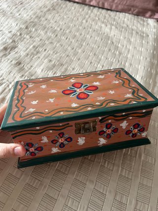 Caja de Madera Hecha a Mano