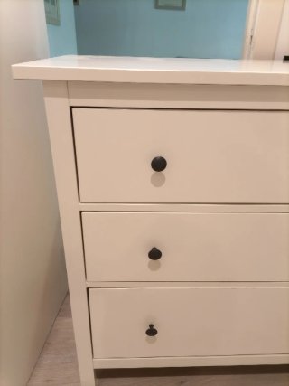 Cómoda Hemnes Ikea Blanca IMPECABLE!