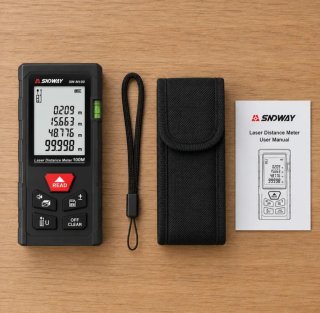 Medidor Láser 50m con Funda y Cordón