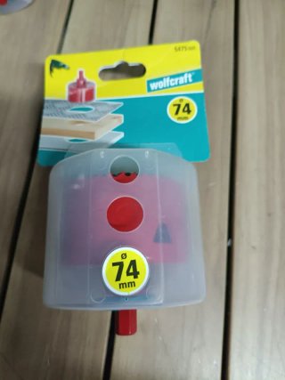 Wolfcraft Sierra Corona Ø74mm x 40mm