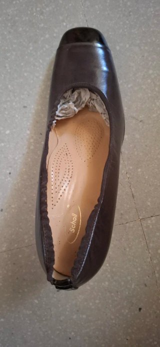 Zapatos de piel salón mujer marrones