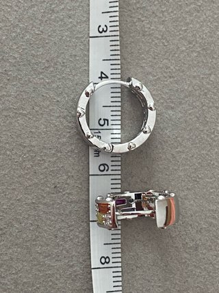 Aros Plata Multicolor