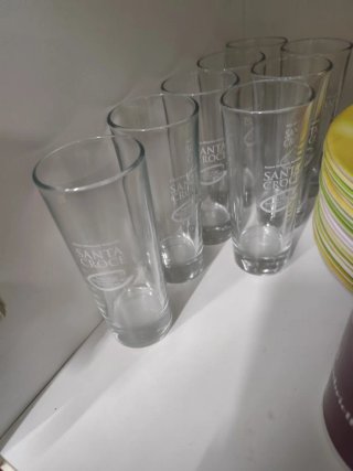 Set di 8  bicchieri da acqua Santa Croce