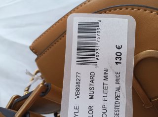 Bolso Guess Marrón y Dorado