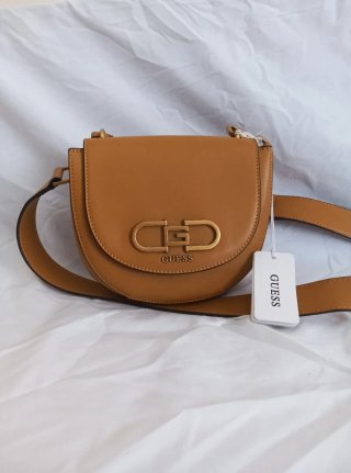 Bolso Guess Marrón y Dorado