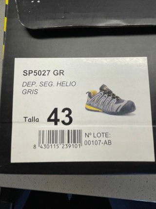Botas de seguridad Paredes