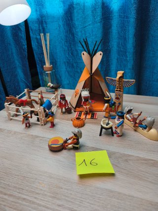 Set Playmobil Indios