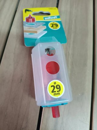 wolfcraft Sierra de corona ø29mm x 40 mm