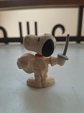 3 Figuras PVC Snoopy Años 80