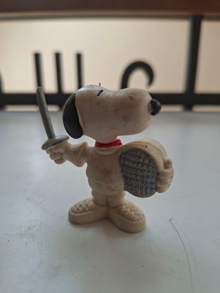 3 Figuras PVC Snoopy Años 80