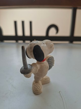 3 Figuras PVC Snoopy Años 80