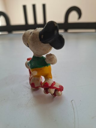 3 Figuras PVC Snoopy Años 80