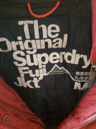 Chaqueta Superdry Roja