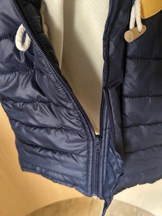 Trenka acolchada azul Valentina