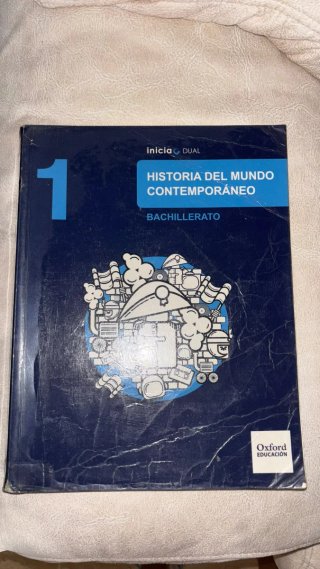 Libro historia del mundo contemporáneo 1 bachiller